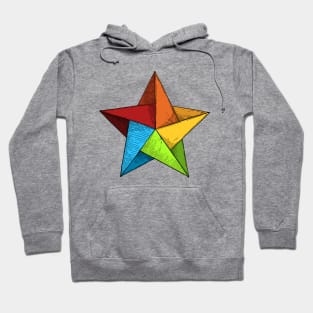 Star Colorful Hoodie